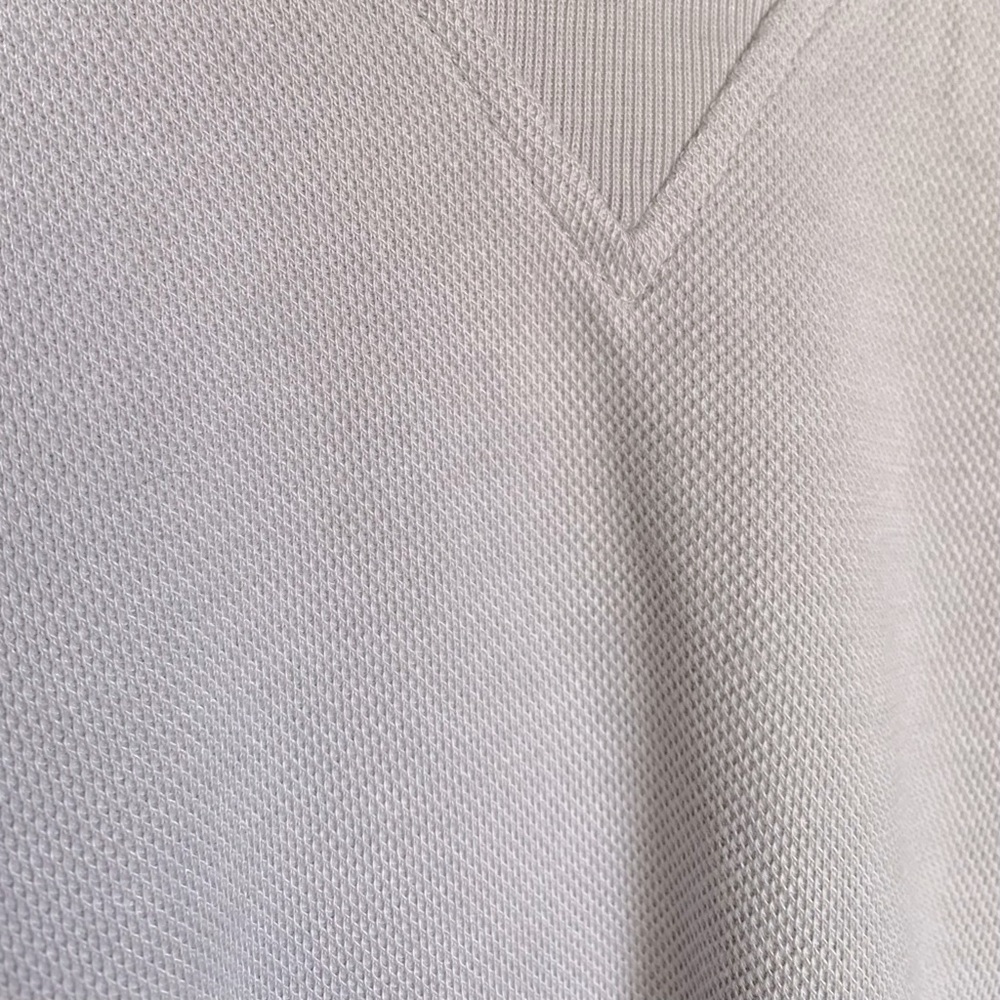 LANDSEND Men’s Long Sleeve Crew Neck Mid Weight Textured Soft Leisure Top - Picture 2 of 5